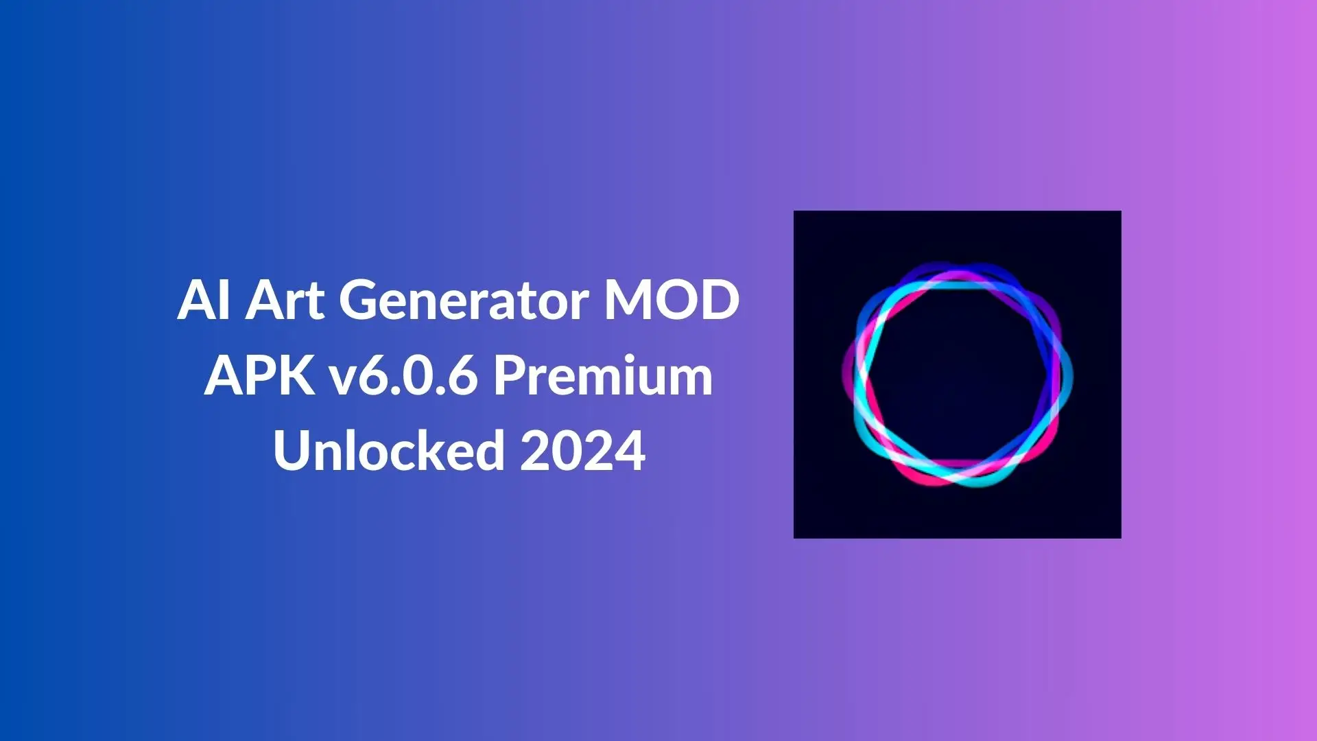 AI Art Generator MOD APK v6.0.6 Premium Unlocked 2024